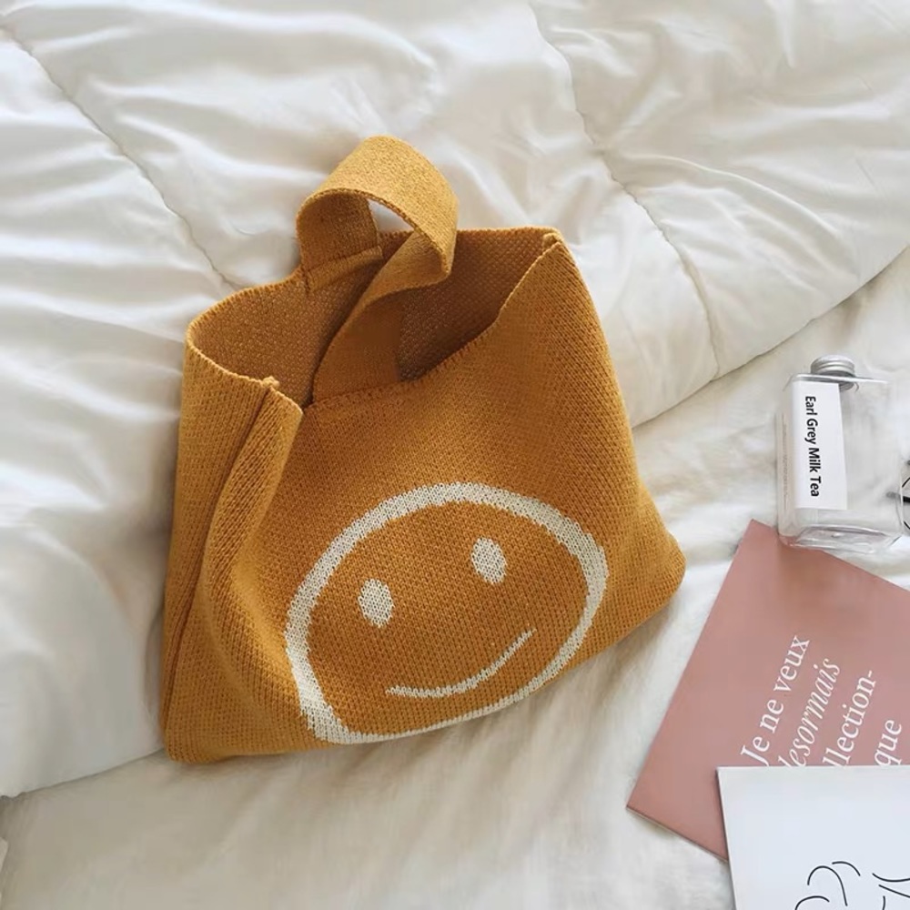 Hand made emoji bag!